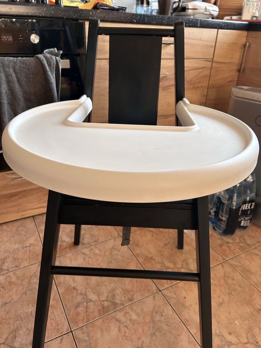 Krzesełko do karmienia drewniane Ikea