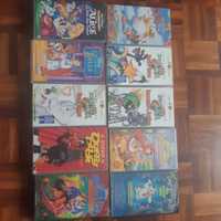 Cassetes de video , filmes de desenhos animados varias se faz coleção