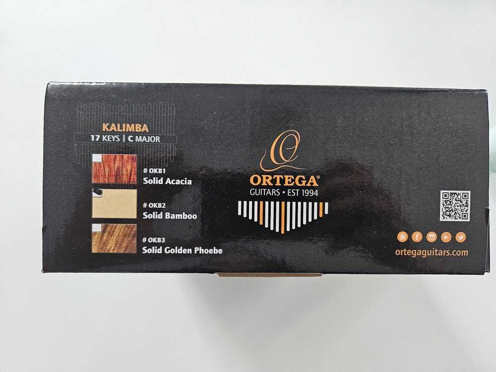 Kalimba Ortega OKB2 Lizard Bamboo, C-dur, 17 dźwięków