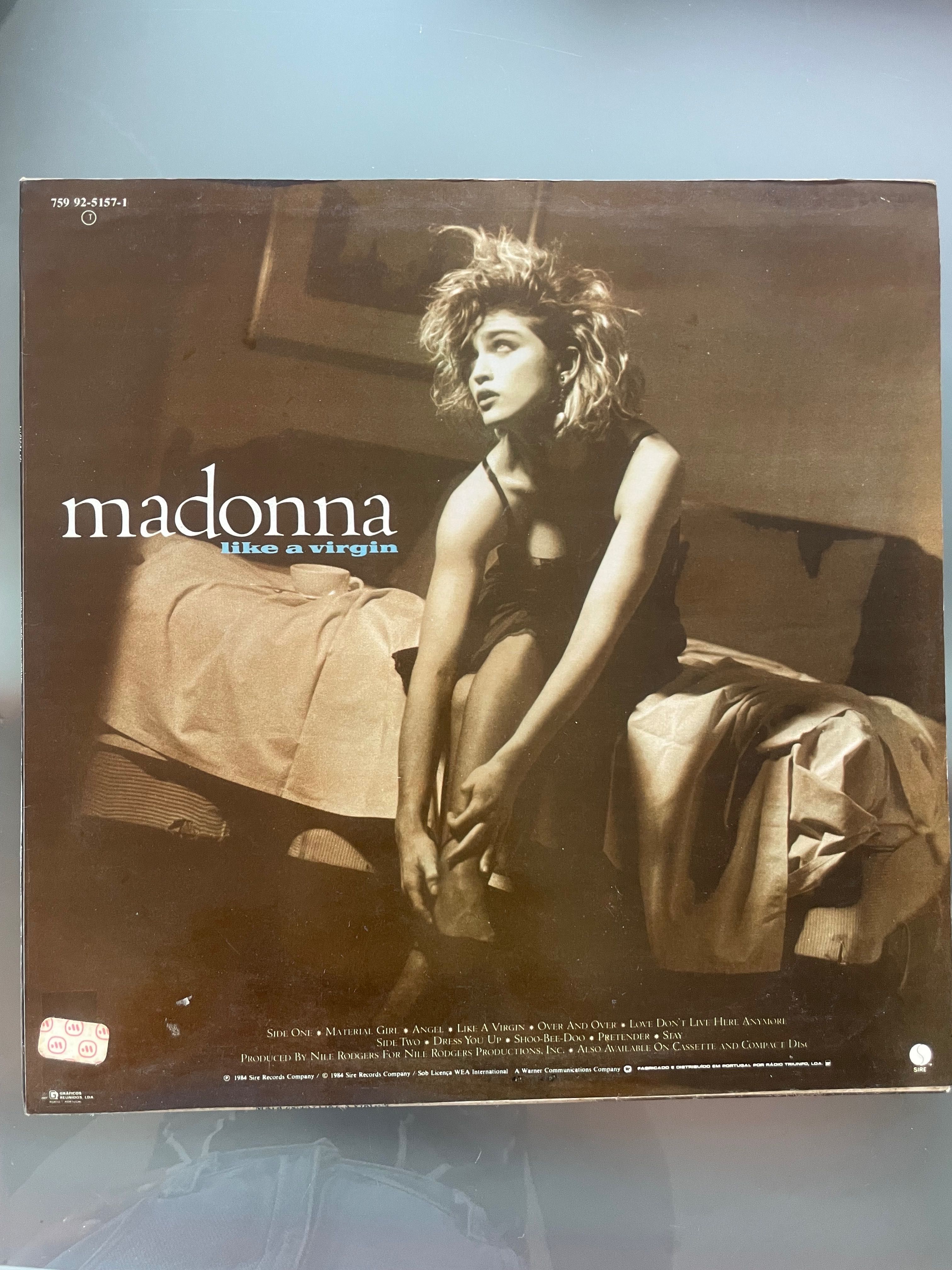 Disco vinil da Madonna