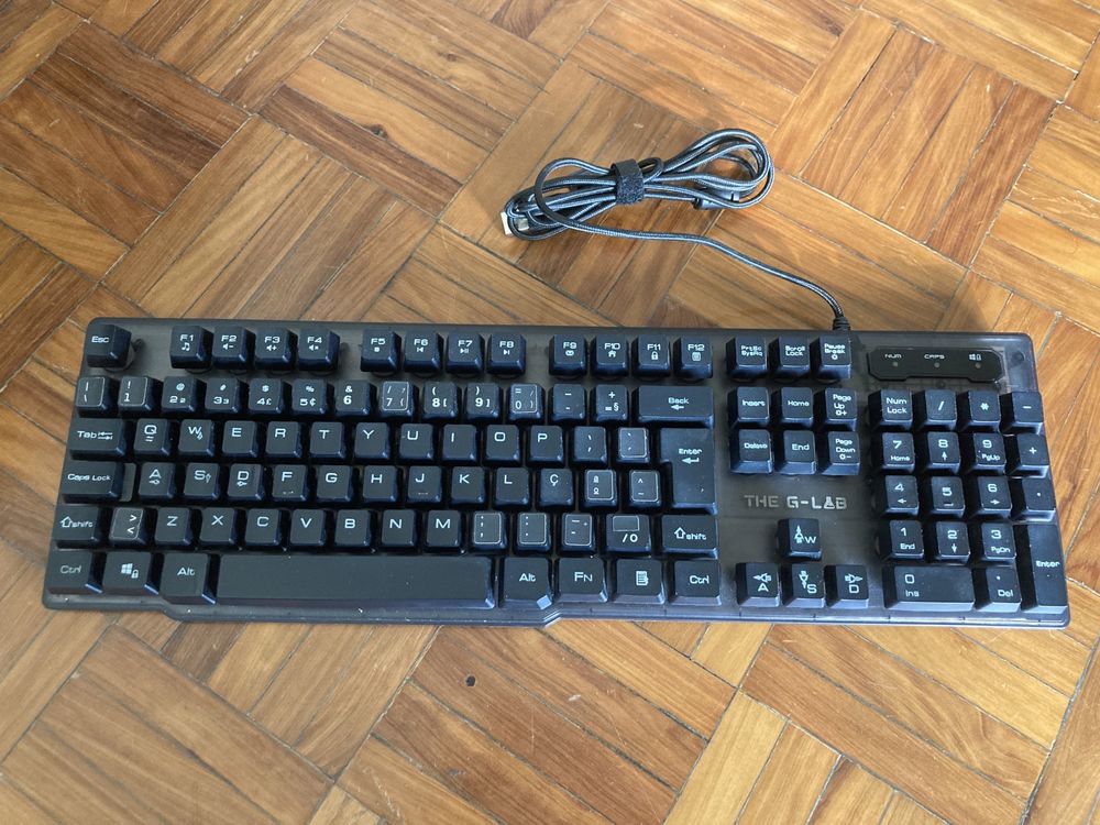 teclado preto The G-Lab