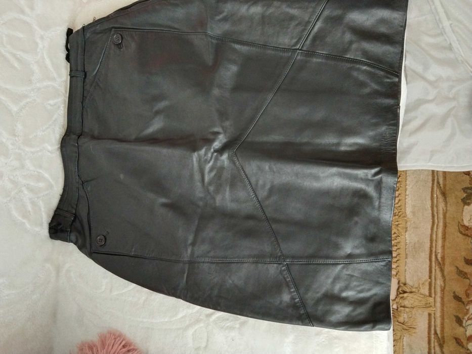 Spódnica skórzana 38