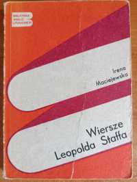 Irena Maciejewska "Wiersze Leopolda Staffa"