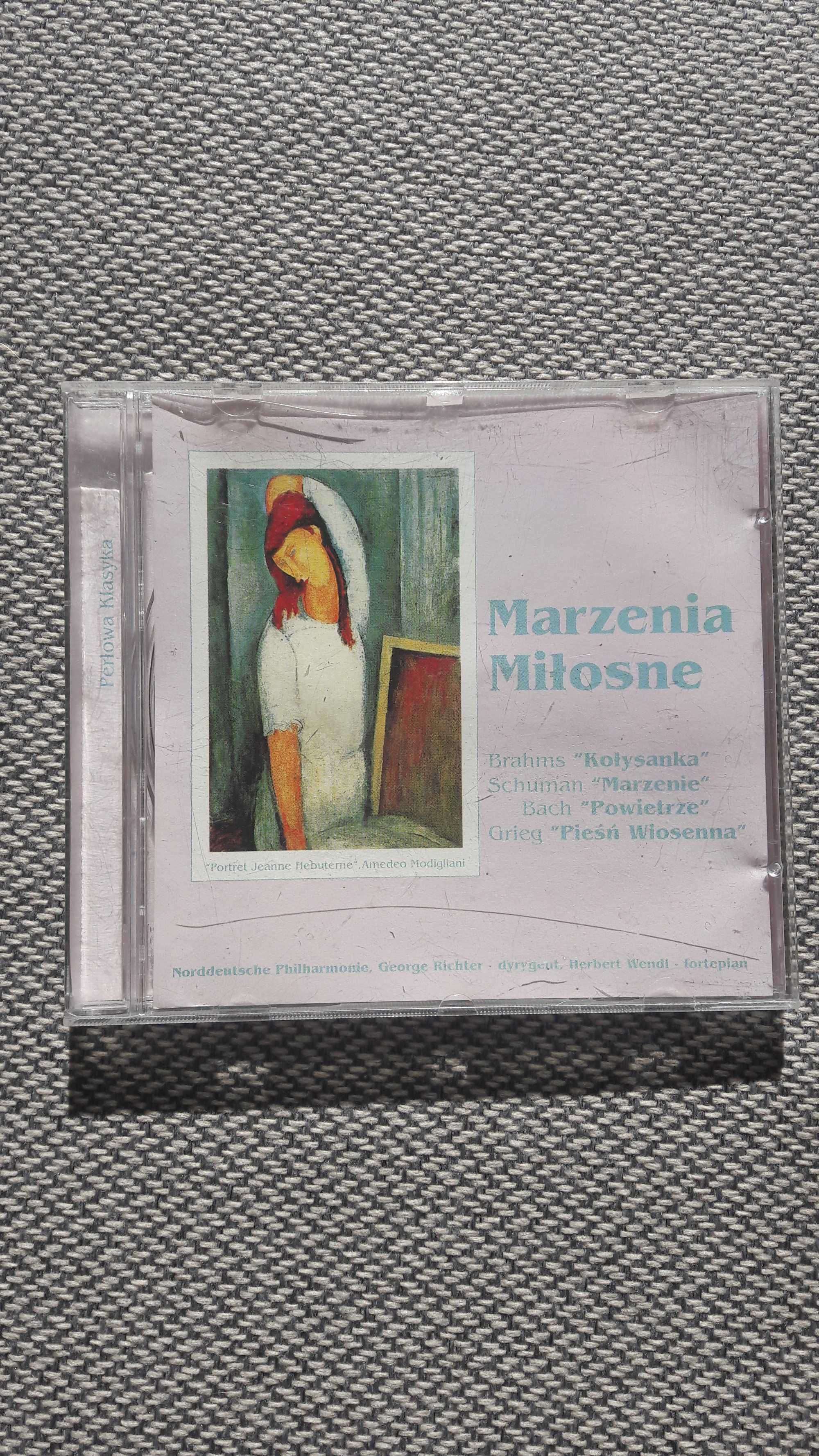 Płyta muzyczna CD-Marzenia Miłosne-Perłowa Klasyka,Brahms,Schuman,Bach