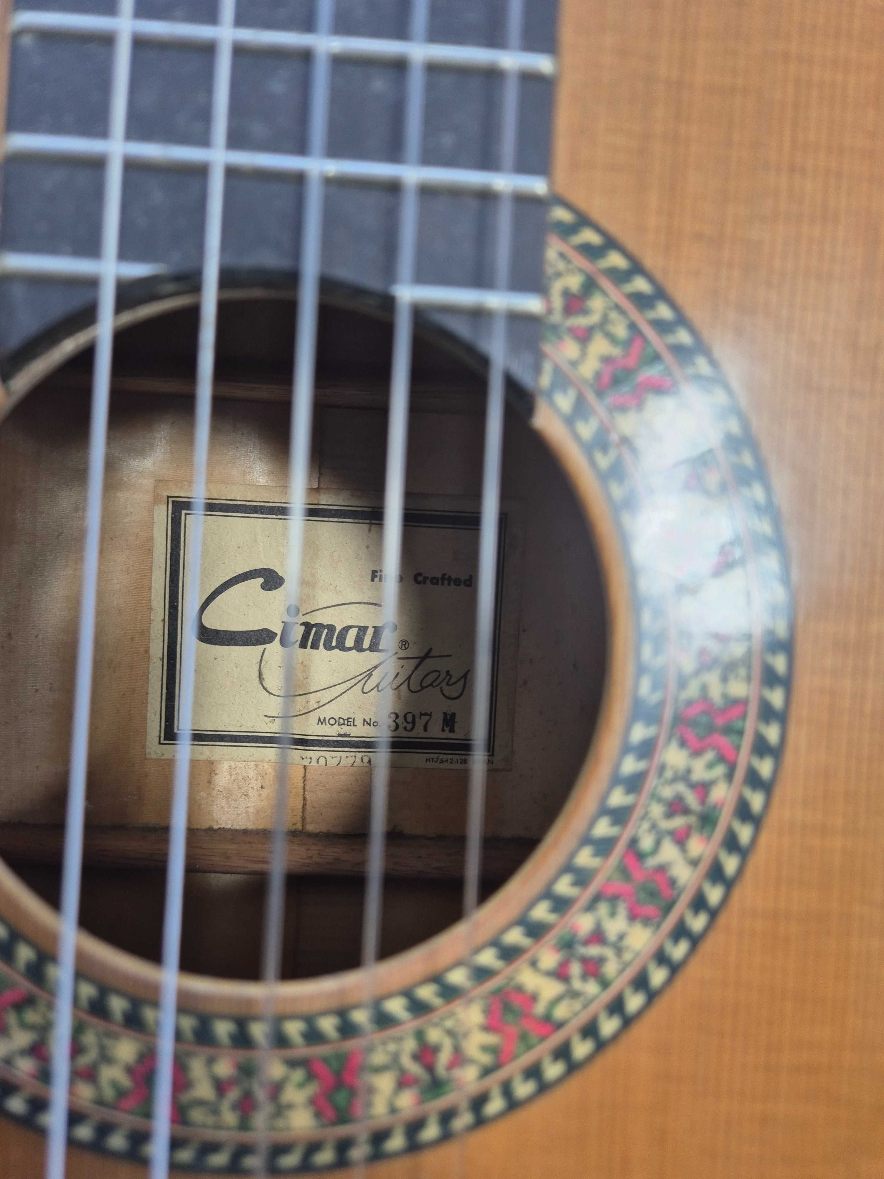 Gitara klasyczna Cimar firmy Ibanez 397 wyprodukowana w Japonii