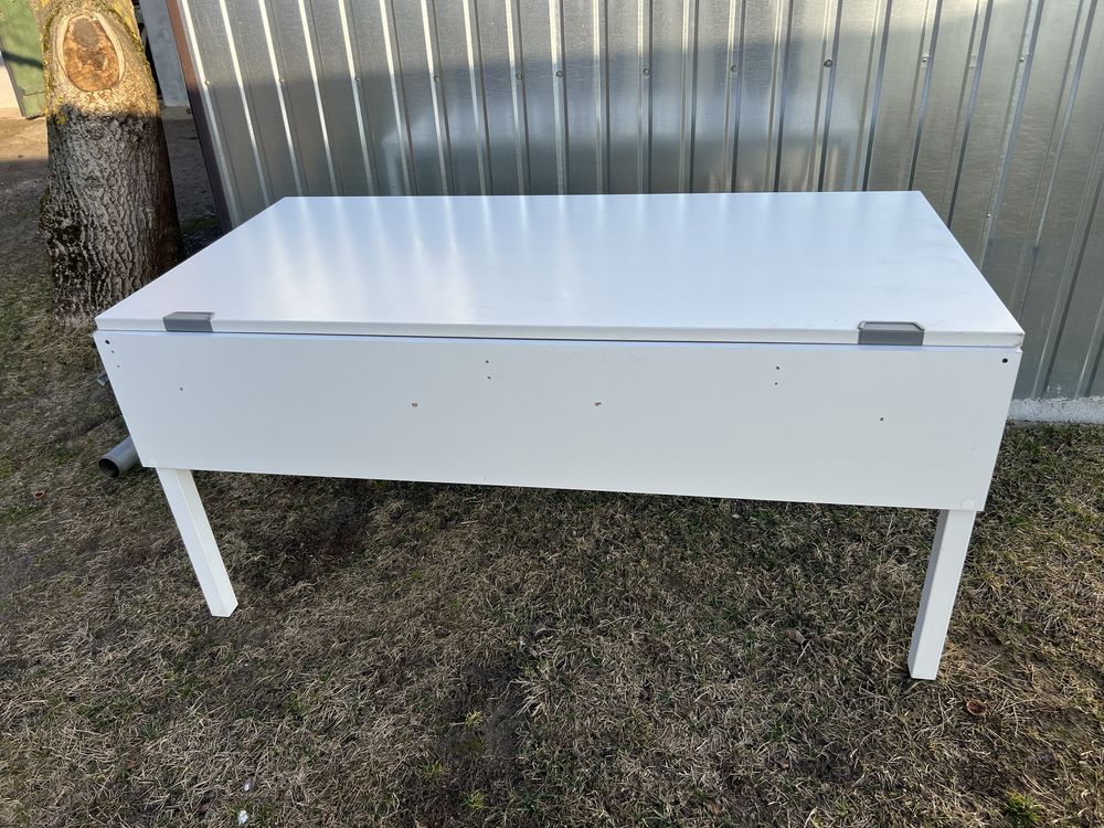 Stół warsztatowy biurko 160x80 niemiecki steelcase transport