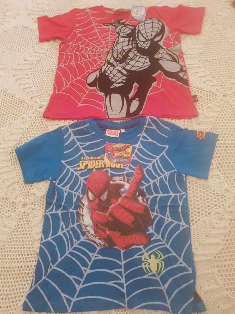 T - shirts novas Homem Aranha