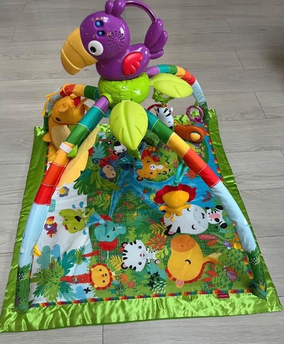 Mata edukacyjna Fisher Price „Dżungla”