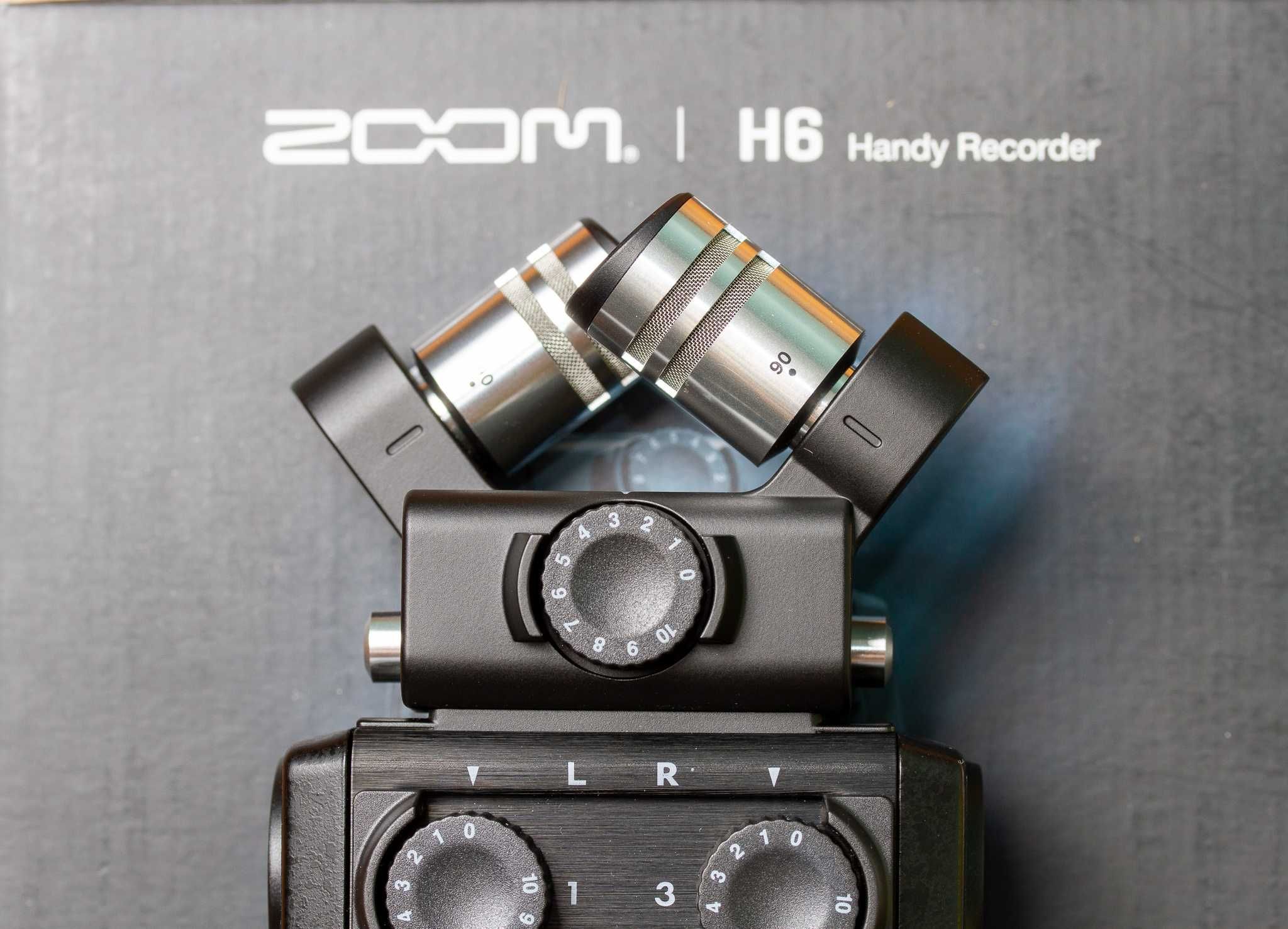 Новий Zoom H6 black Рекордер диктофон Зум Н6 аудіорекордер