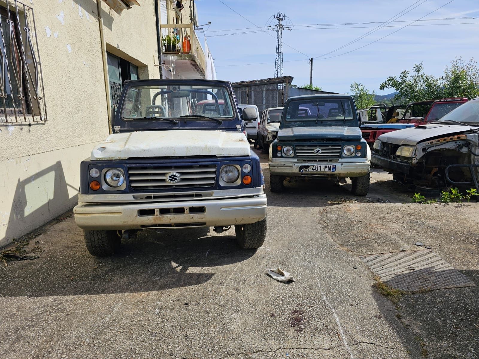 Suzuki samurai e Santana PEÇAS bom preço