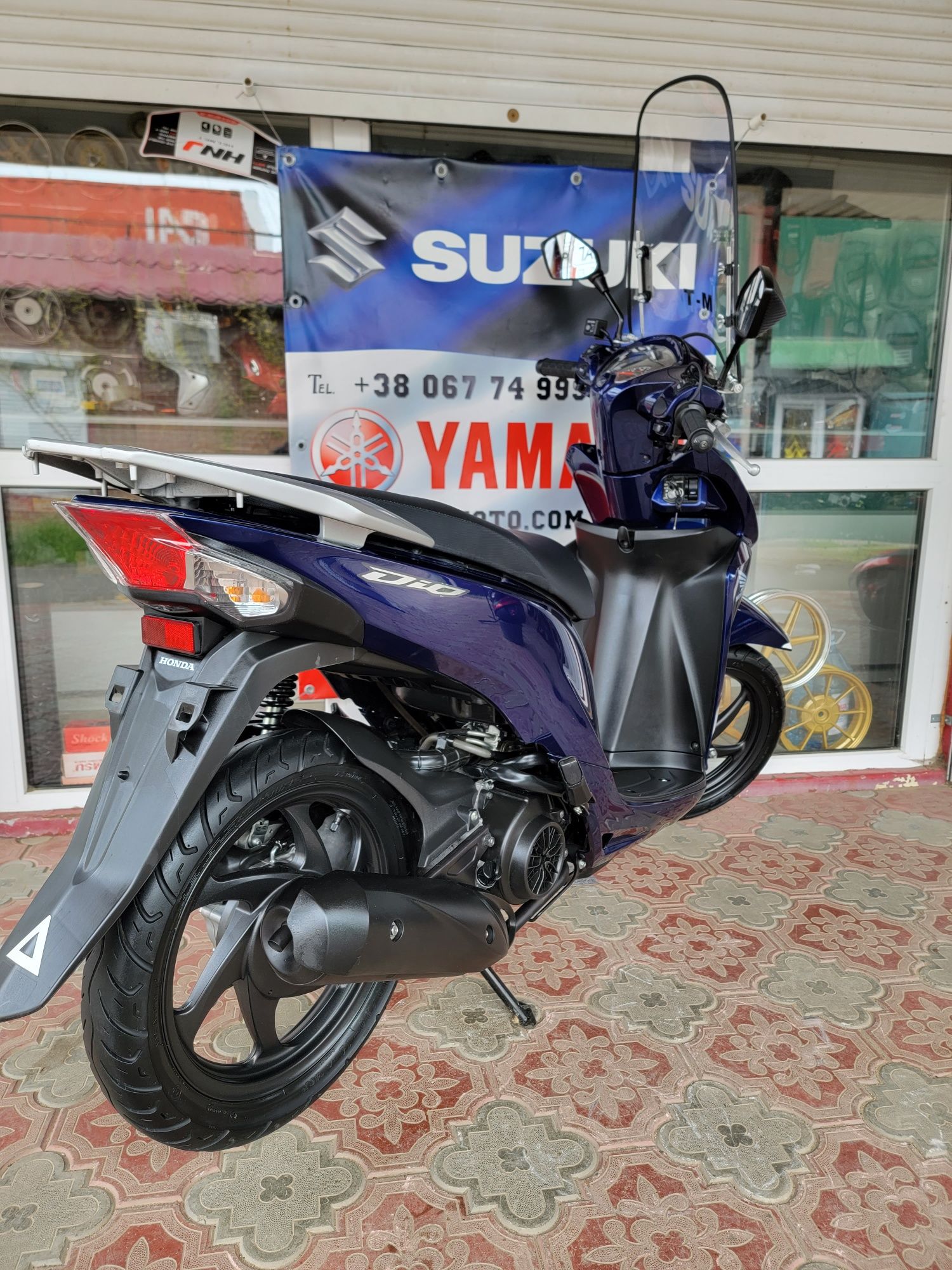 Honda Dio 110New, пробіг 6517км! Тільки з Японії!Доставка безкоштовна