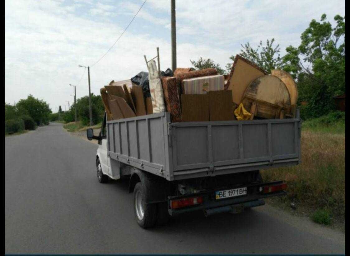 Вывоз строительного мусора! Под ключ! Грузчики!