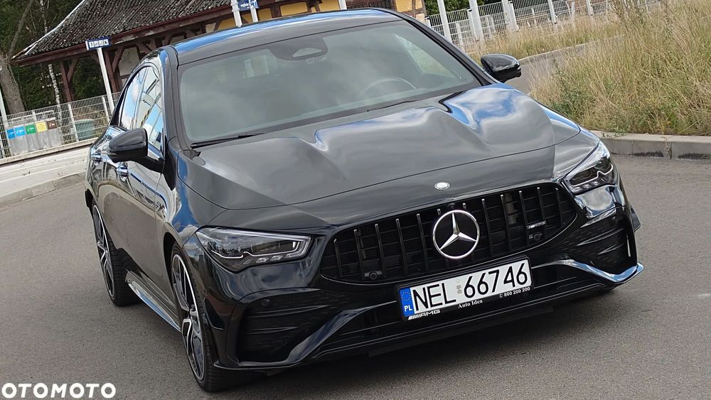 Mercedes-Benz CLA ✪ CLA 35 AMG Salon PL Burmeister Multibeam fotele z pamięcią HUD ✪