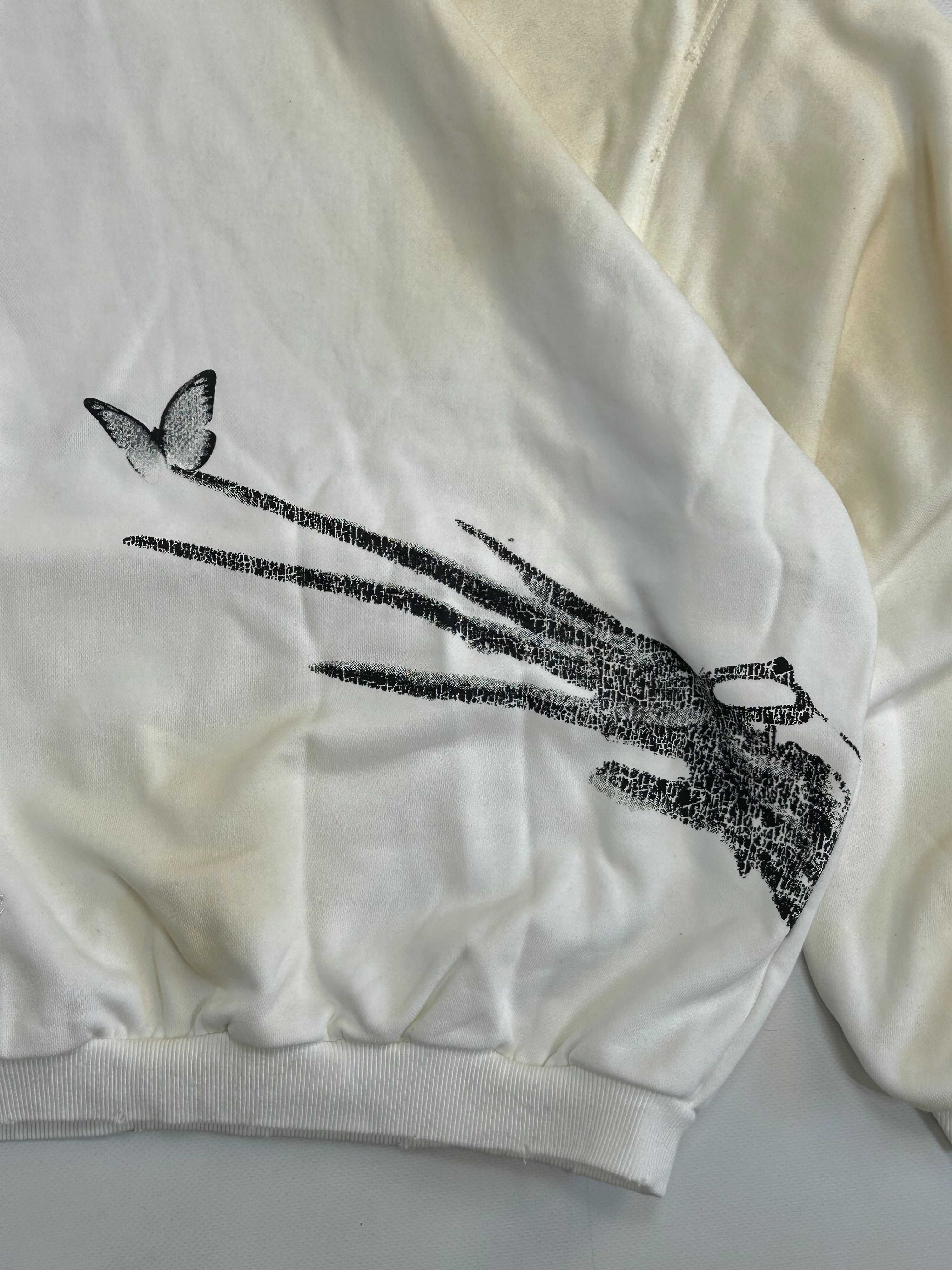 Project G/R GR Grailz zip up hoodie кофта худи біла худі
