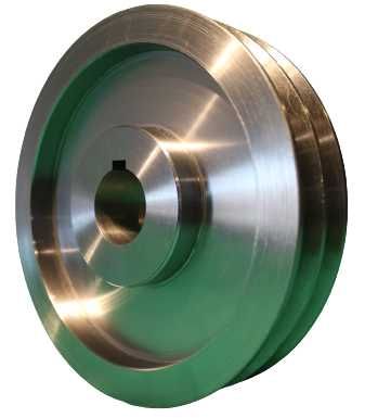 Koło pasowe szajba fi 200 2x17 otw. 38