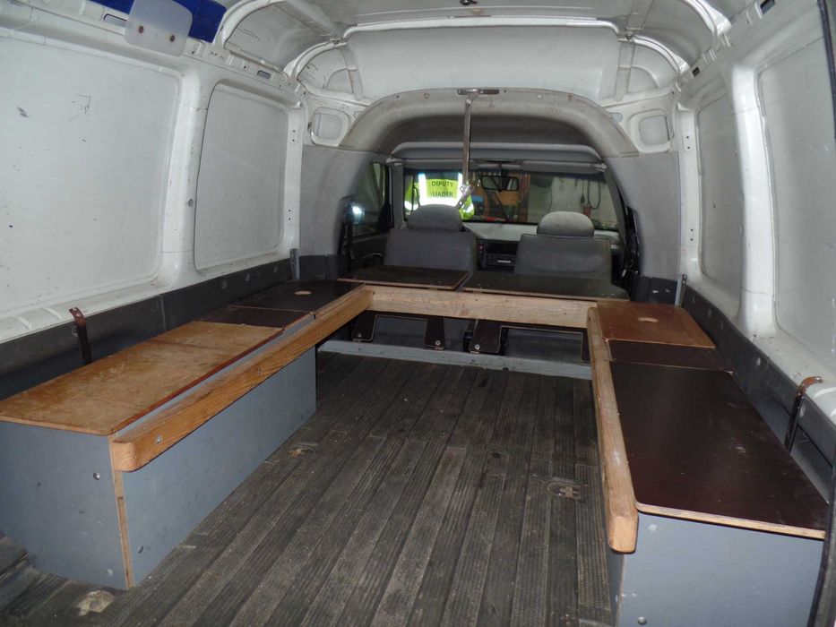 Zabudowa seat inca volkswagen caddy 96-04r mini kamper