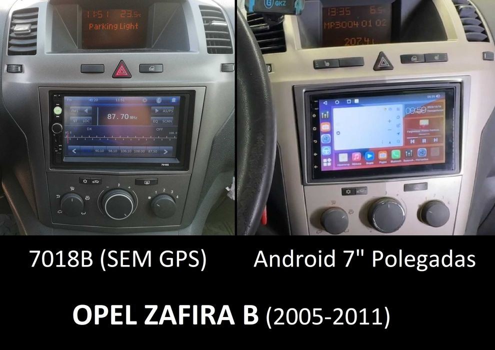 Rádio 2DIN OPEL • Astra • Corsa • Vectra • Zafira • Meriva • Android