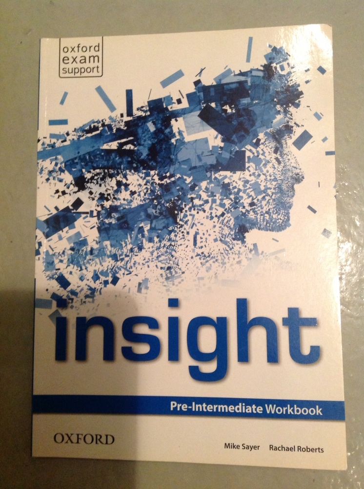 Insight Pre intermediate Workbook+Pre intermediate Student s Booknovo