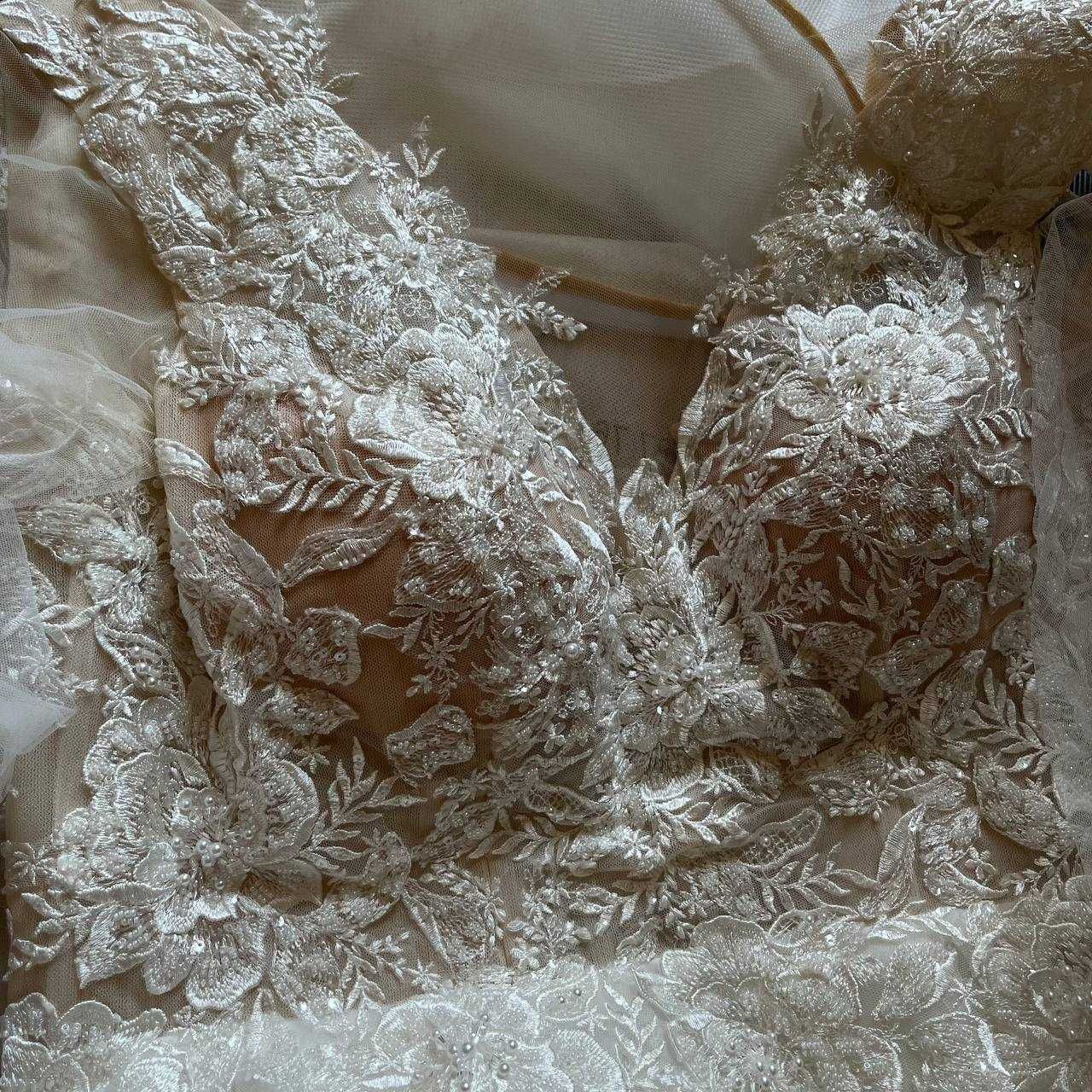Свадебное платье айвори, Весільне плаття, Весільна сукня колір айворі