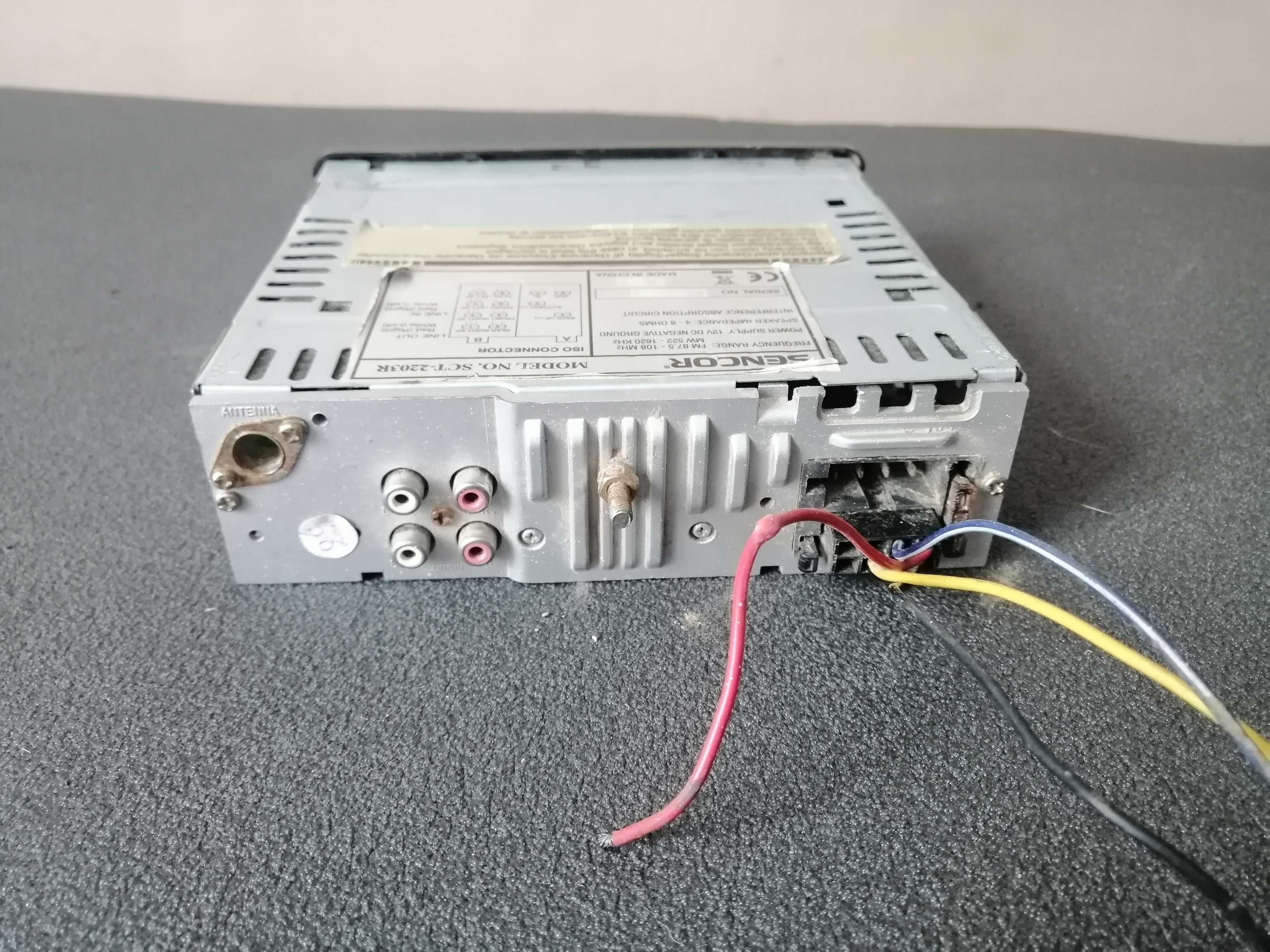 SENCOR Radio   SCT 2203R  , AM/FM RDS, 4 x 20 W, AUX in,