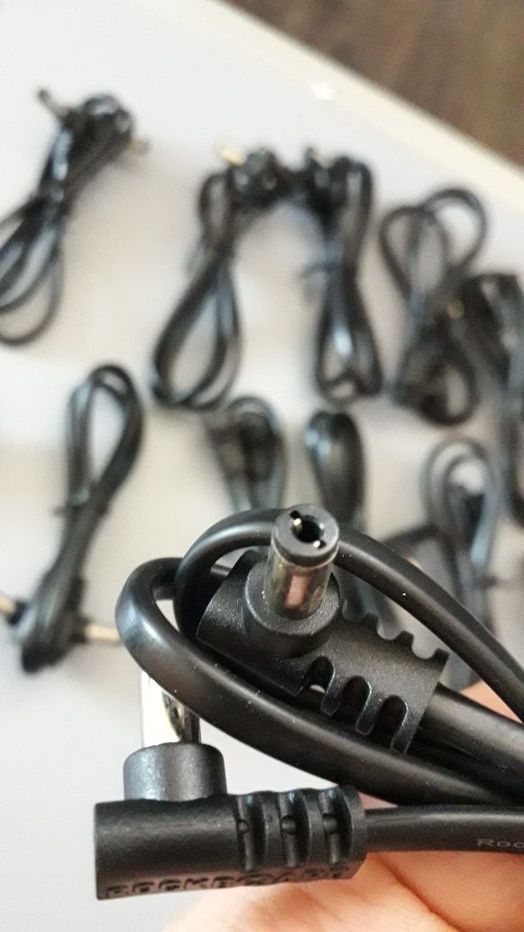 Rockboard Power Supply Cable / 12x kabel do zasilania efektów / Boss