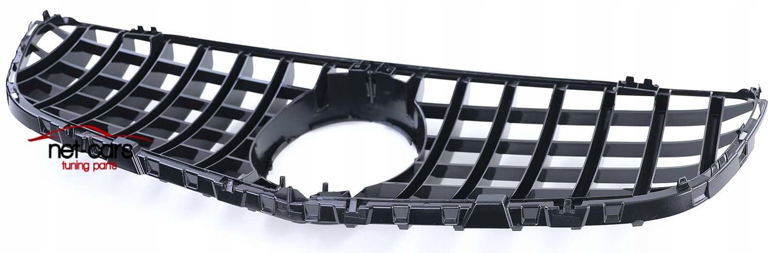 Grill MERCEDES GLC X253 C253 Panamericana 15-19 czarny połysk chrom