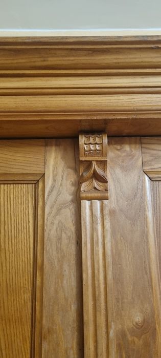 Szafa drewniana jesion 2 sztuki