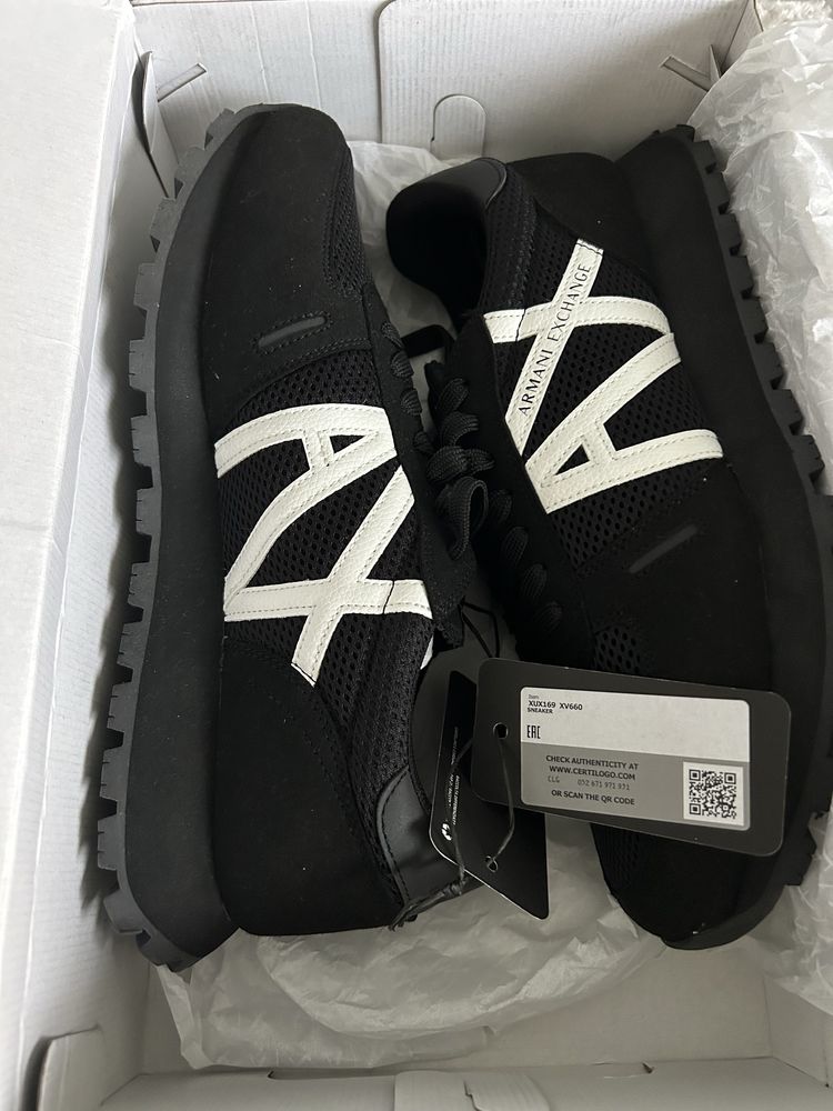 Мужские кроссовки Armani Exchange,40,41,45,46