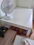 Mesa extensivel Bjursta Ikea branca