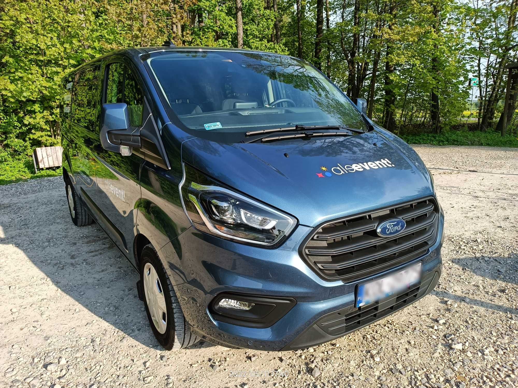 Wynajem - samochód 9 osobowy, auto Ford Transit 2021 minibus