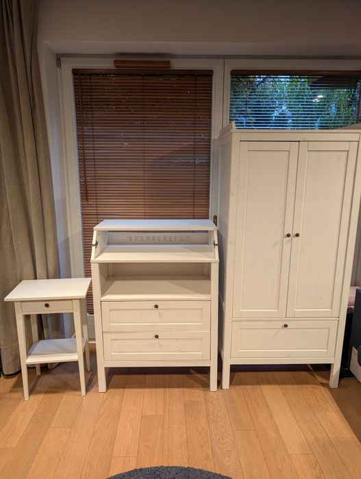 IKEA SUNDVIK szafa, komoda z przewijakiem, stolik