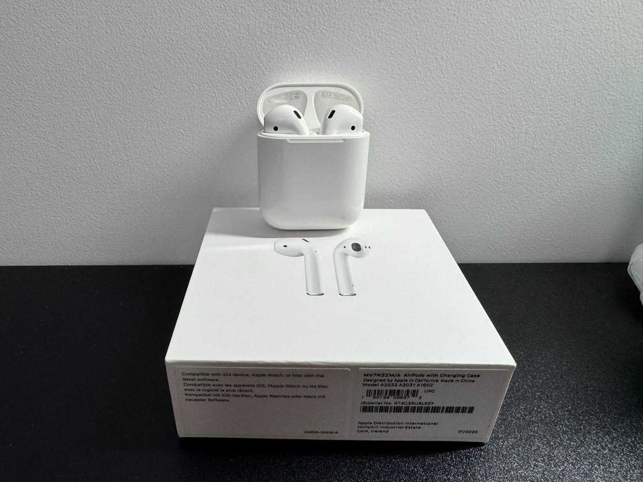Навушники Apple Airpods 2 MV7N2 (A2031) Оригінал, Повний комплект,Чек!