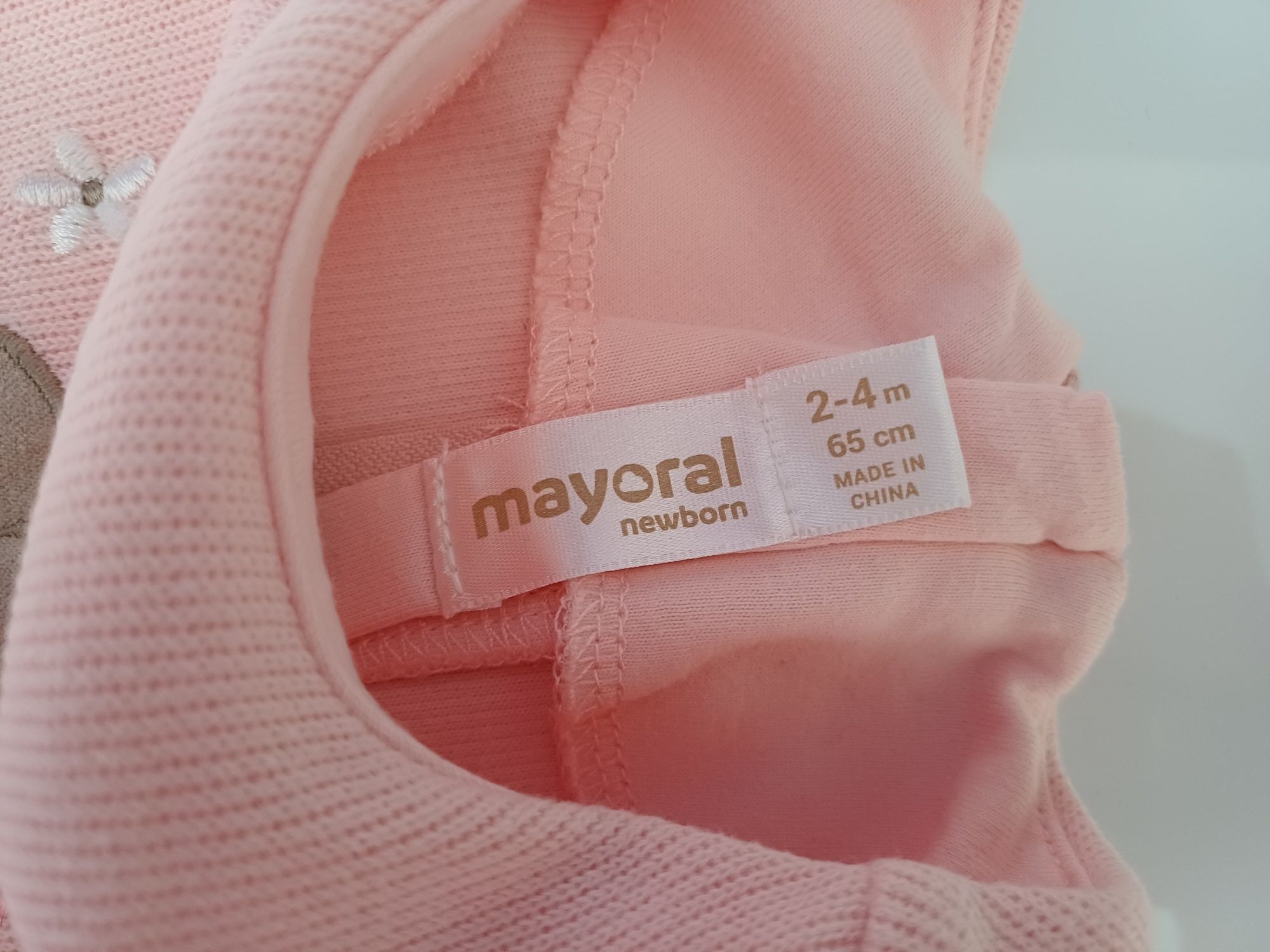 Sukienka Mayoral 2-4m futerko Komplet