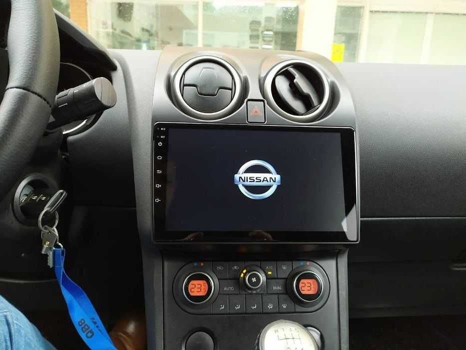 Auto rádio Nissan Qashqai X-Trail Gps Bluetooth USB Carplay & Android