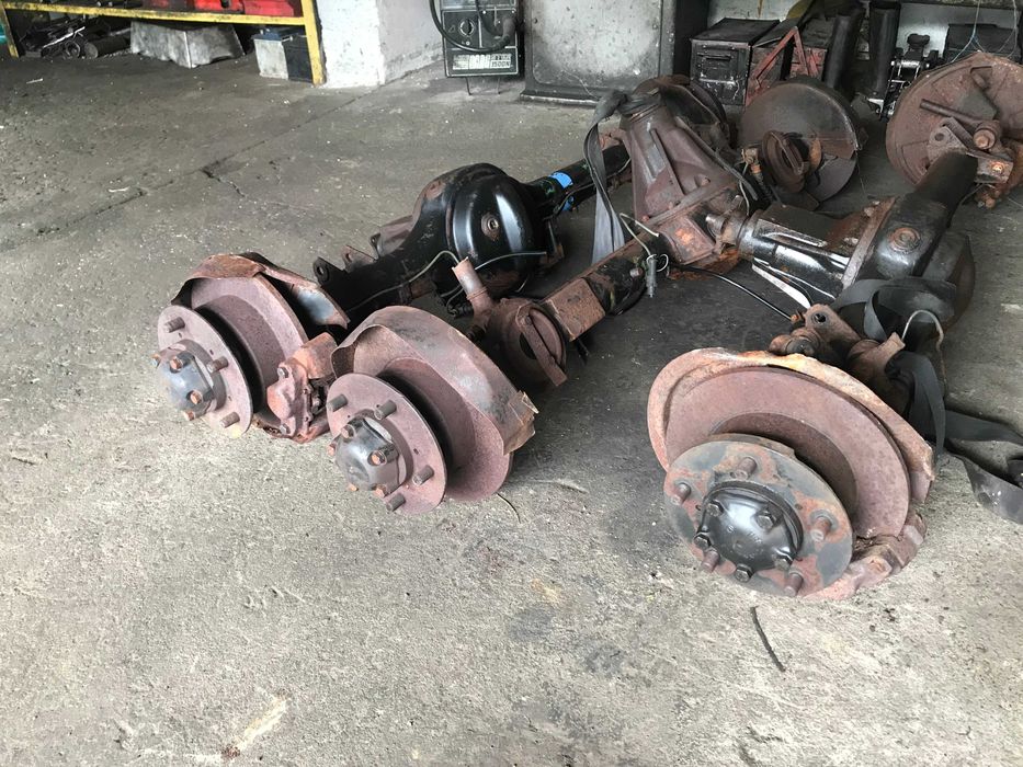 land rover discovery - dyfer tylny most tył -10 lub 24frezy -kompletny