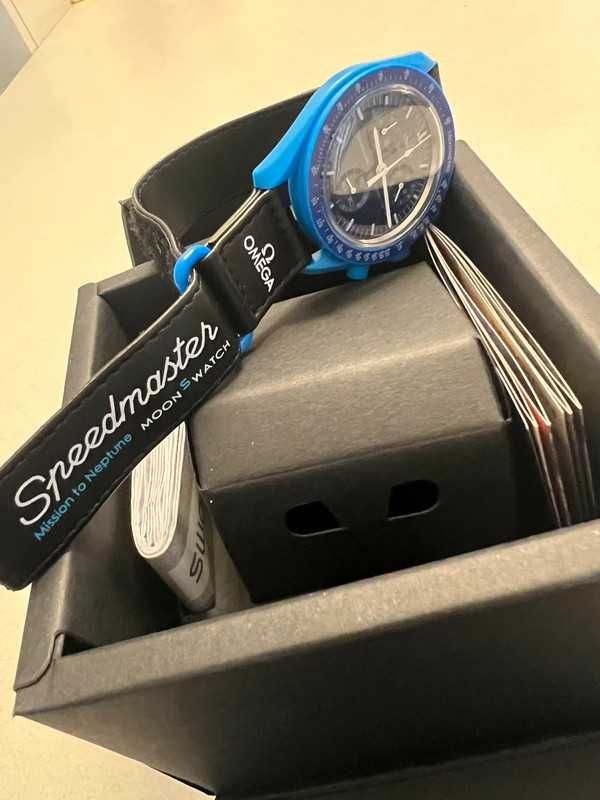 Omega x Swatch SO33N100 – Neptun Oceaniczna Limitowana Edycja