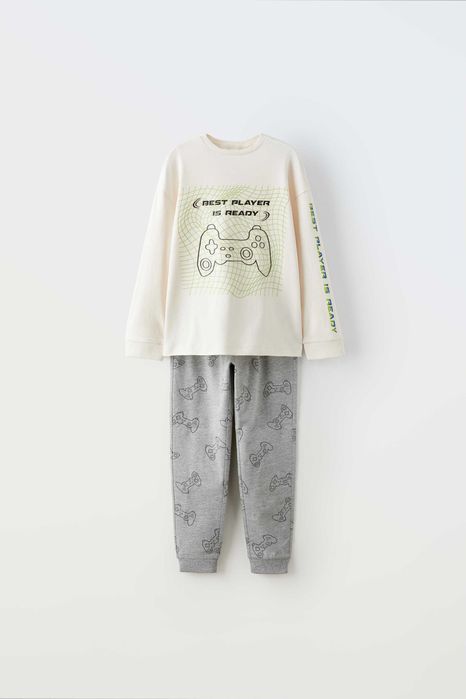 Piżama 13 - 14 lat 164 ZARA chłopięca best player game