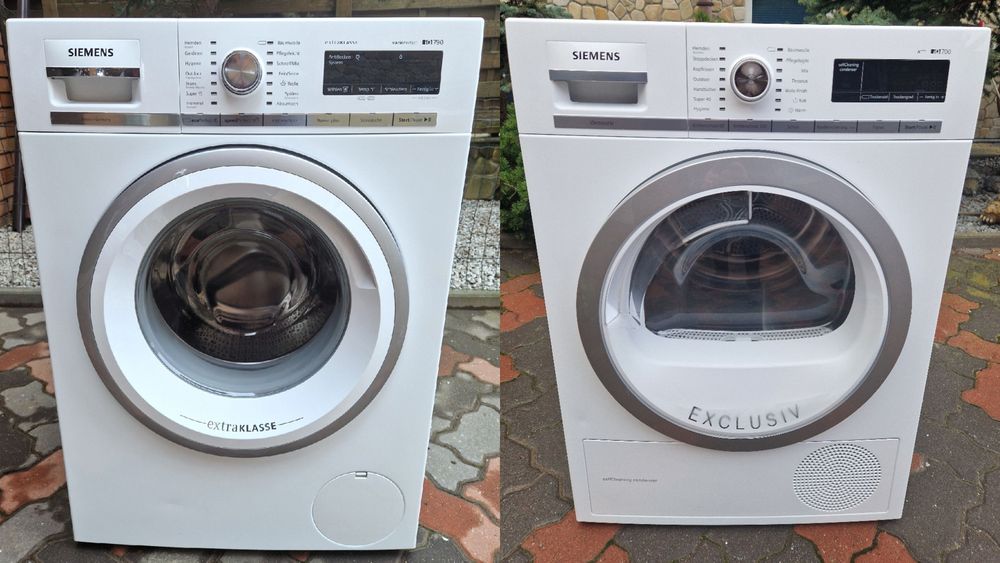 Комплект пральна машина + сушильна машина Siemens