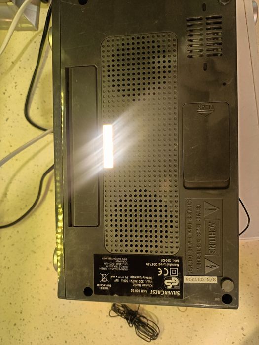 Кухонне радіо Silver Crest,з підсвіткою