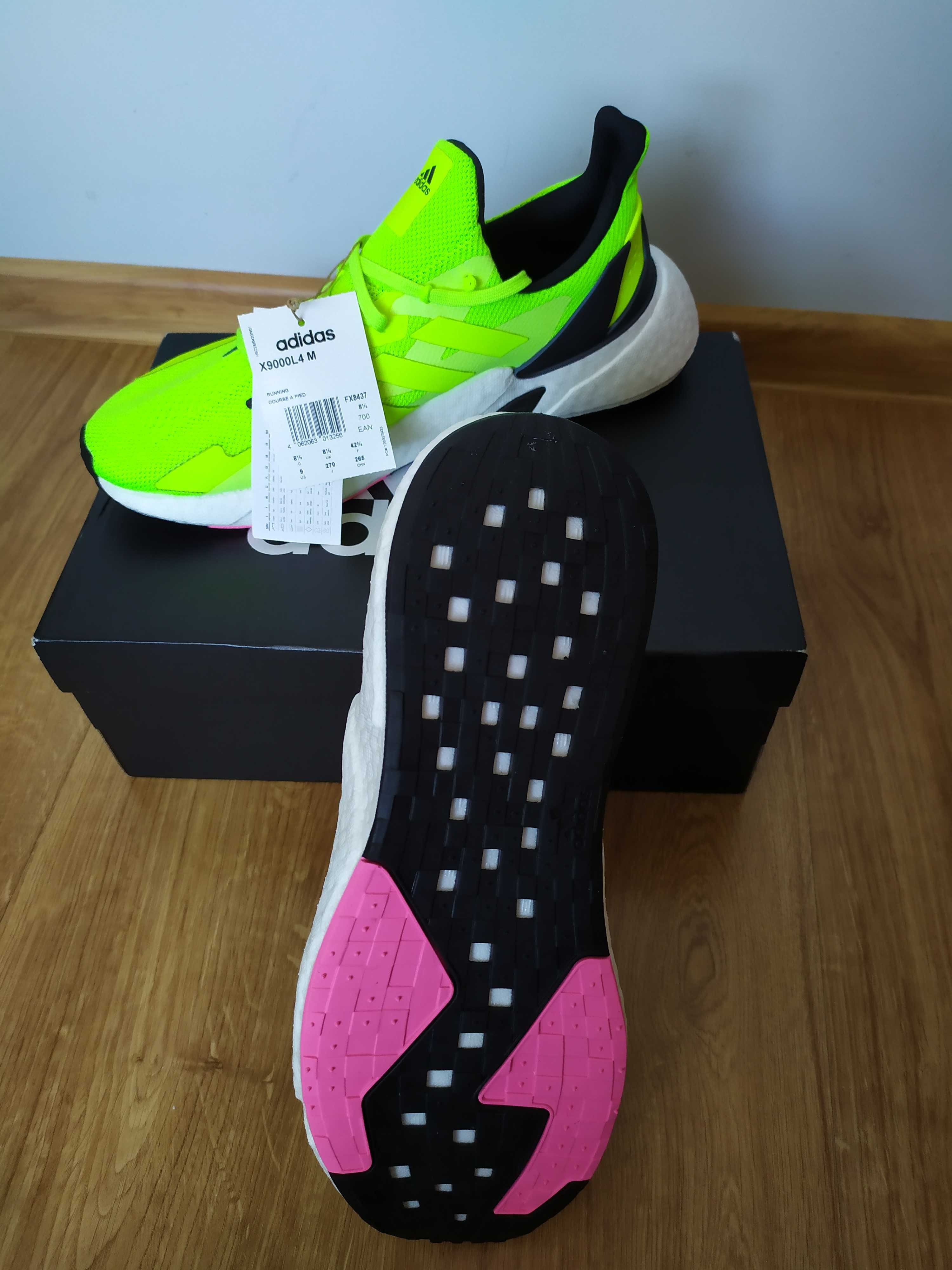 Nowe buty Adidas X9000L4 UNISEX