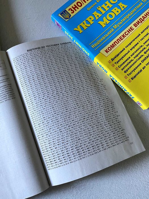 Українська мова / Математика / Англійська Комплексне видання ЗНО 2026