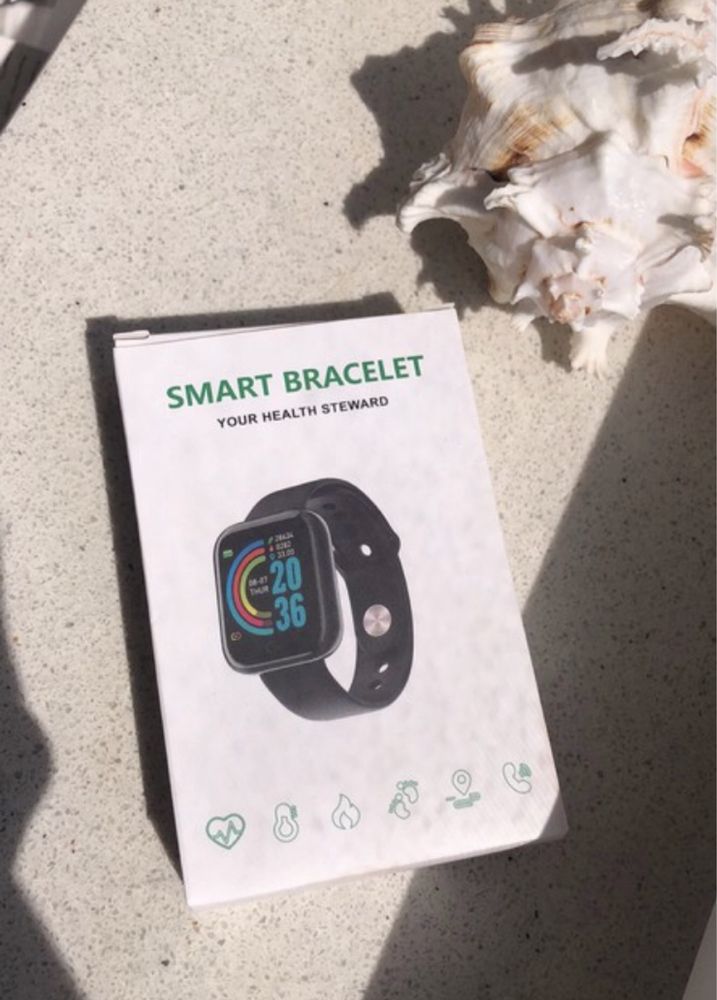 Smart Bracelet Smartwatch Smart Watch D20 czarny black zegarek