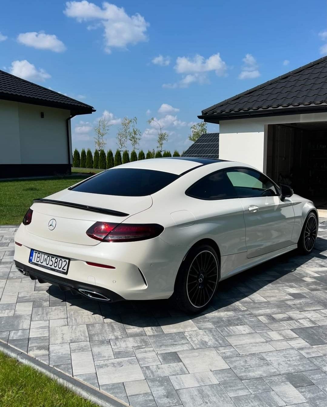 Mercedes C220d coupe * AMG line * Salon Polska * bezwypadkowy *