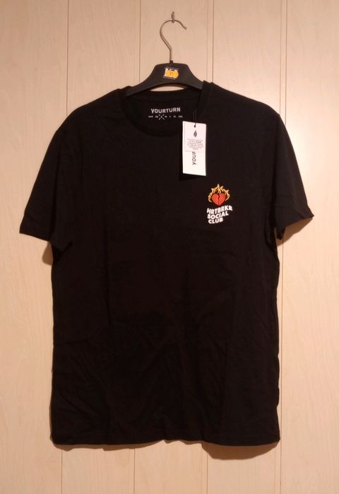 Koszulka męska czarna