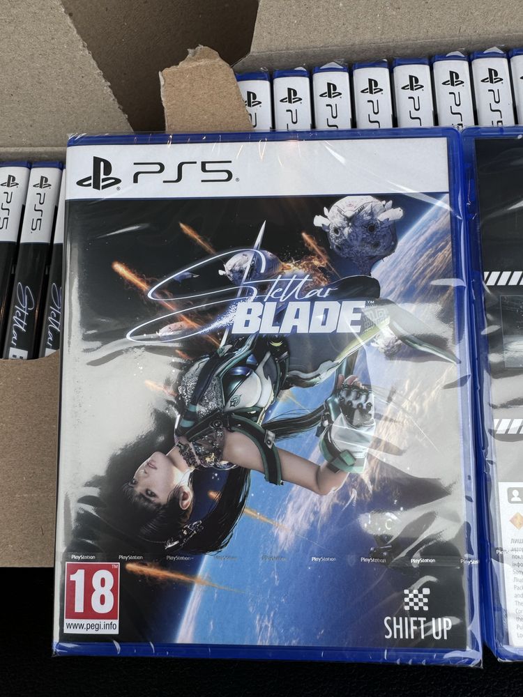 Офіційні диски Stellar Blade PS5 (рос титри)