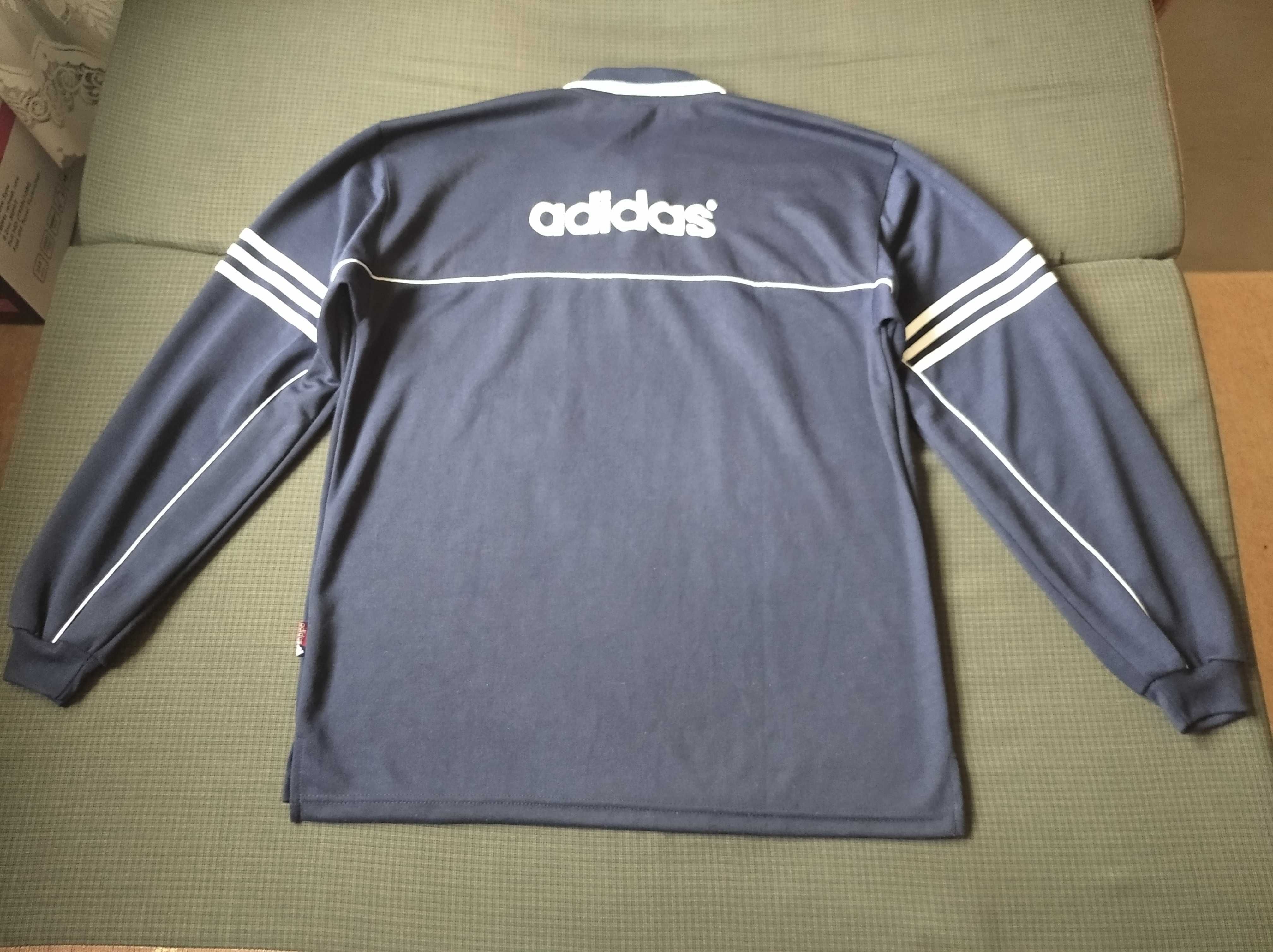 koszulka adidas dlugi rekaw duza ilosc loga duzo zdjec
