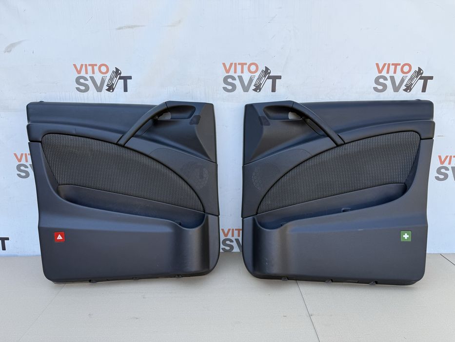 Карта передних дверей салона на VITO-VIANO W639