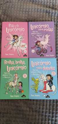 Coleção Livros BIA e o Unicórnio 1 ao 4