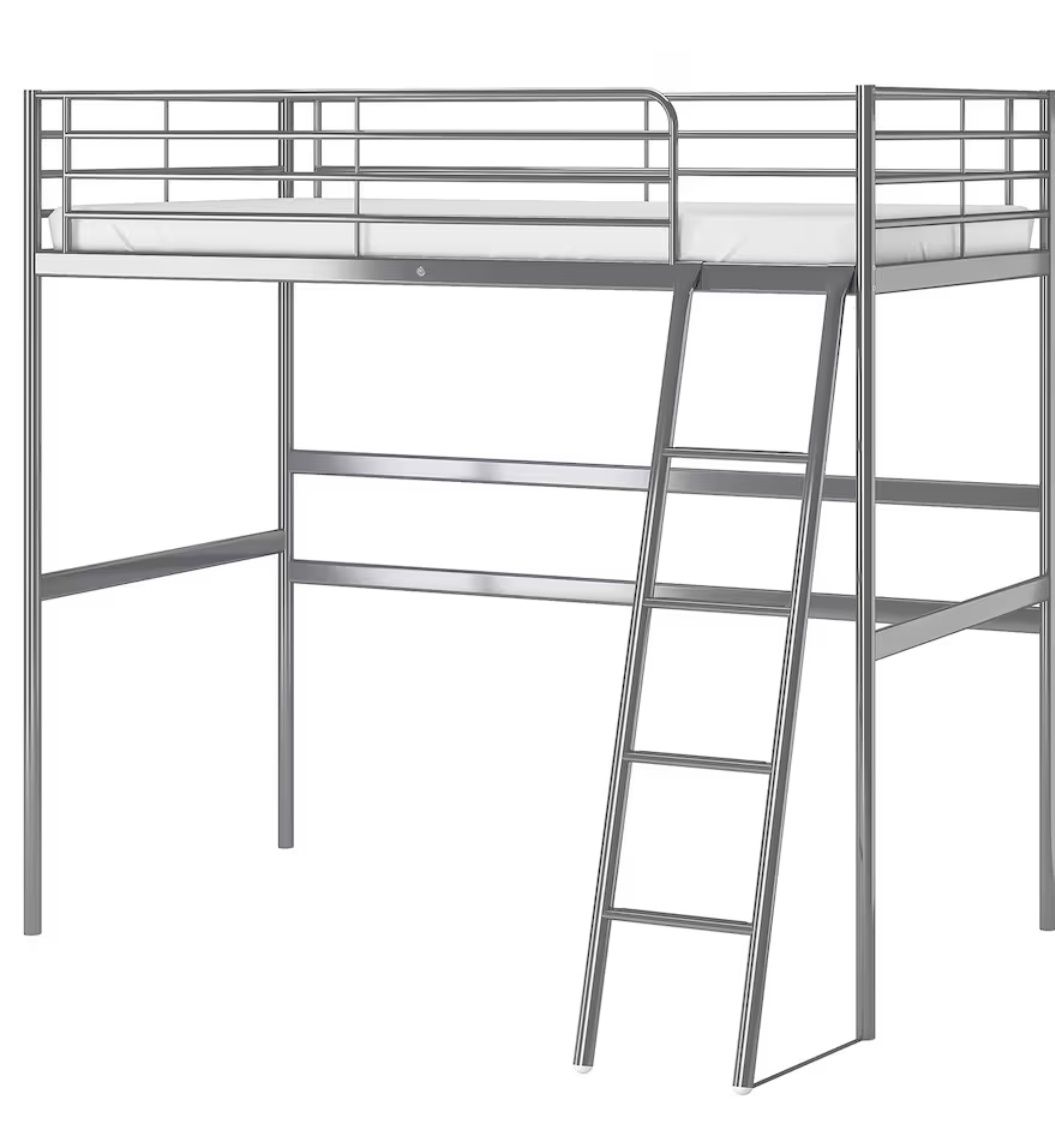 Łóżko na antresoli ikea Svarta