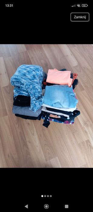 Paka ubrań, zestaw ubrań damskich